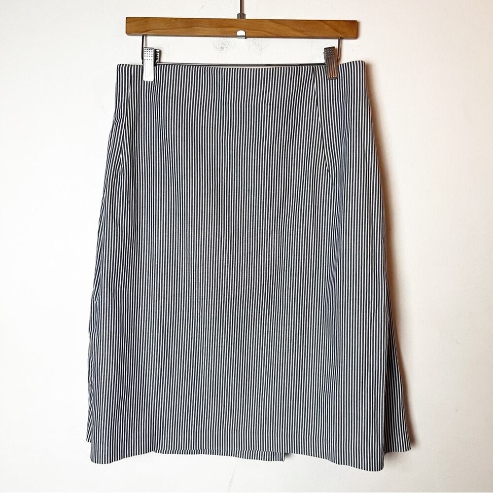 SZ 28 Lane Bryant Vertical Stripes Skirt